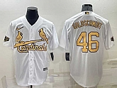 St Louis Cardinals #46 Paul Goldschmidt White 2022 All Star Stitched Cool Base Nike Jersey,baseball caps,new era cap wholesale,wholesale hats